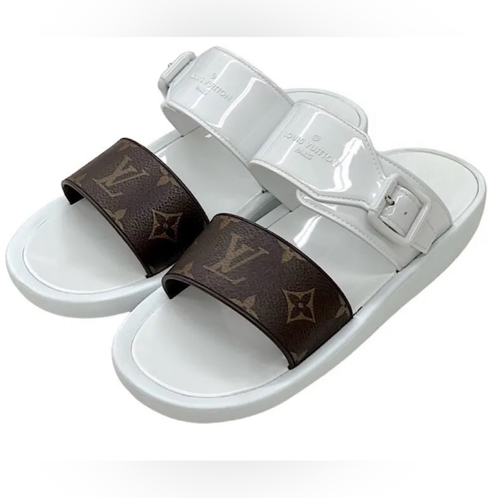 Louis Vuitton Sunbath LV monogram slides